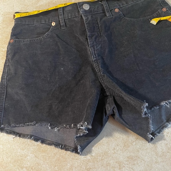 Charcoal Gray Gap corduroy shorts - Picture 3 of 7
